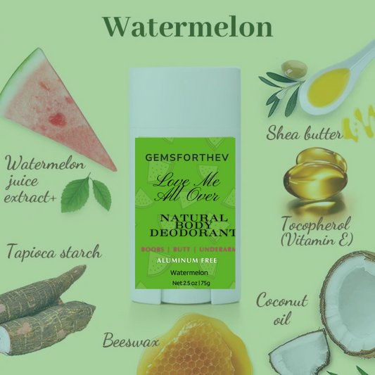 Love Me All Over – Natural Deodorant for Thighs, Underboob & Full-Body Freshness