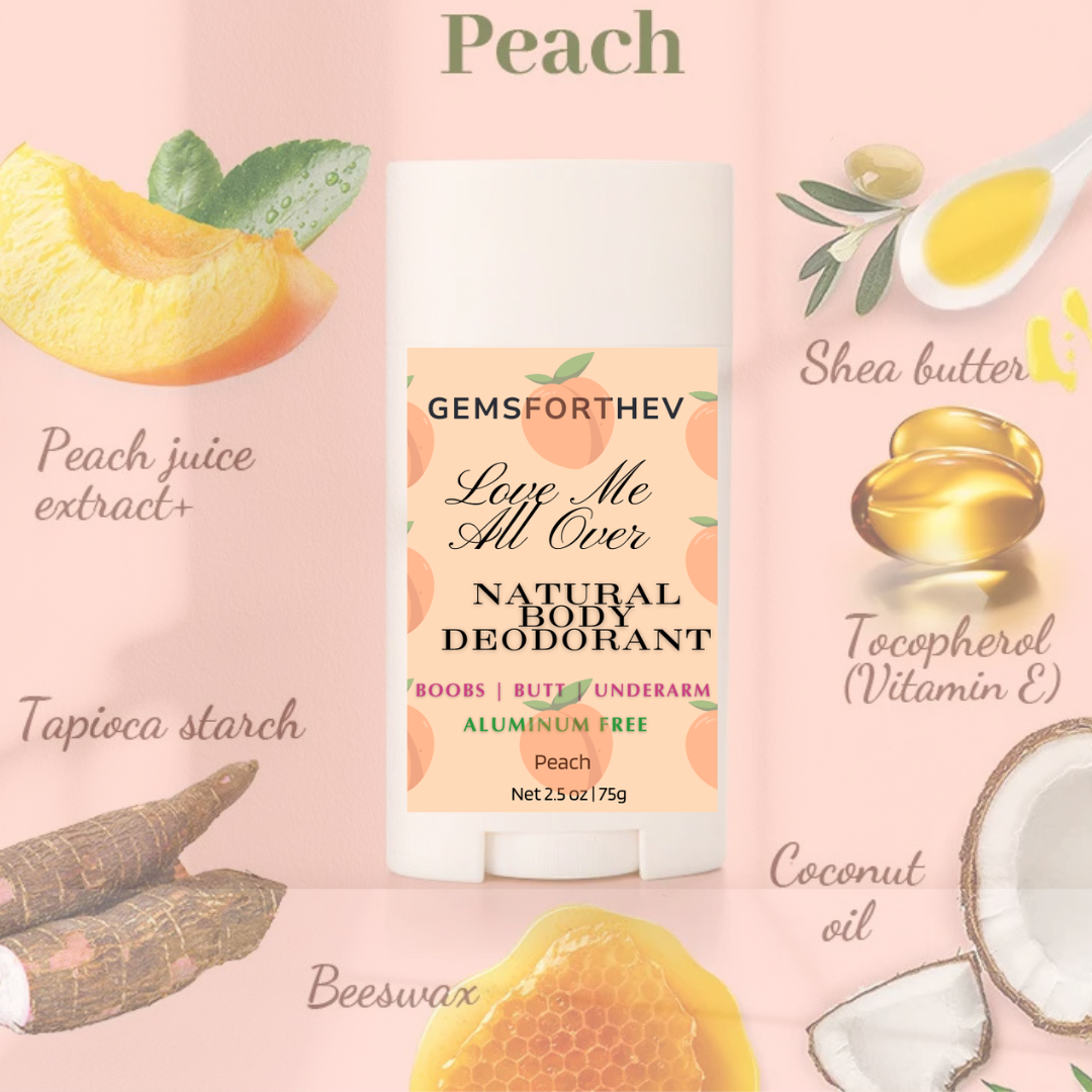 Love Me All Over – Natural Deodorant for Thighs, Underboob & Full-Body Freshness