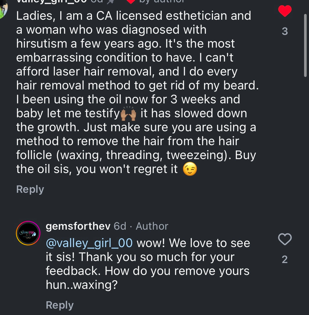 No Hair Oil – Natural Hair Reducing Oil for Chin, Jawline & Chest