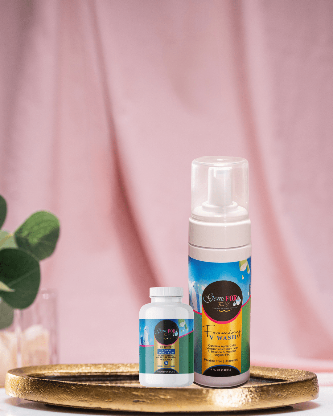 pH Balance Combo: Odor, BV & Yeast Relief System - Gemsforthev