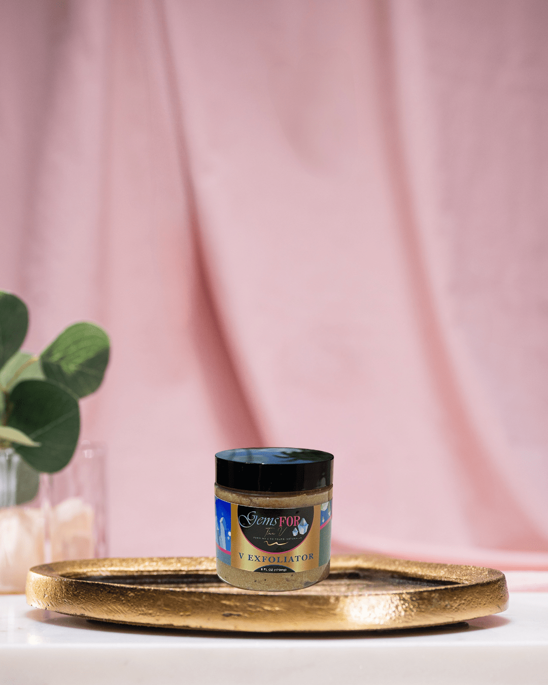 V Exfoliator – Natural Brightening Scrub for Bikini Line & Dark Spots - Gemsforthev