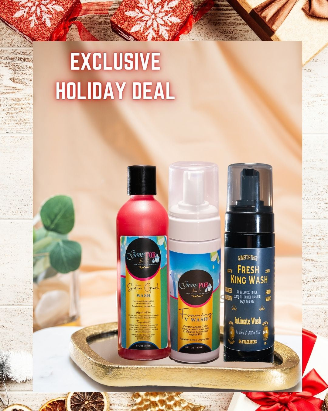 The 3-Wash Bundle – Choose Your Combo  (YOU, BAE & YOUR PERIOD)