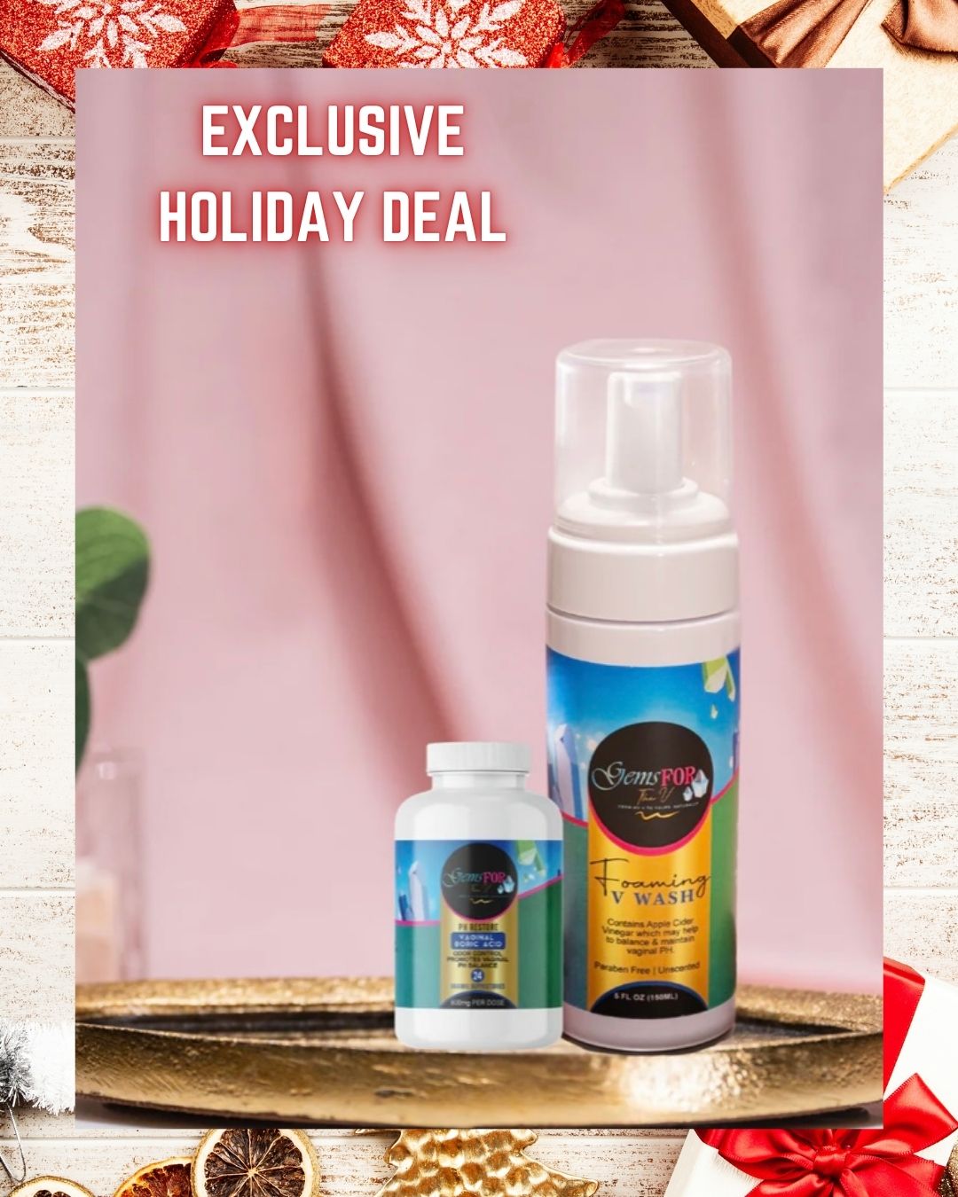 pH Balance Combo: Odor, BV & Yeast Relief System