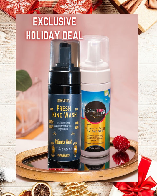 His & Hers Wash Bundle – pH-Safe Cleansing for Couples Who Care About Hygiene