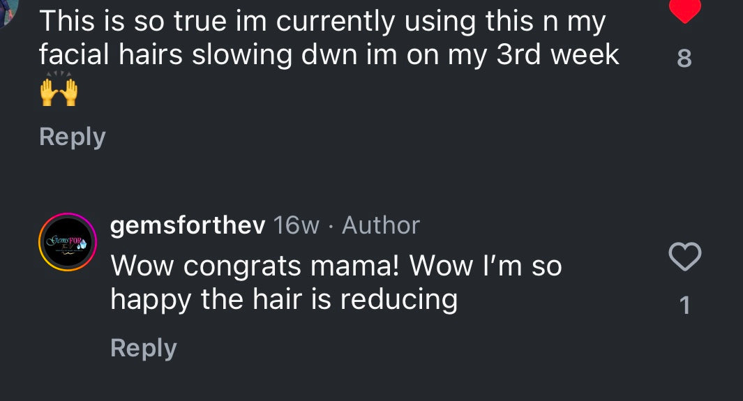 No Hair Hirsutism Oil