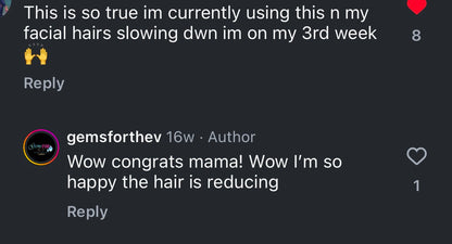 No Hair Hirsutism Oil