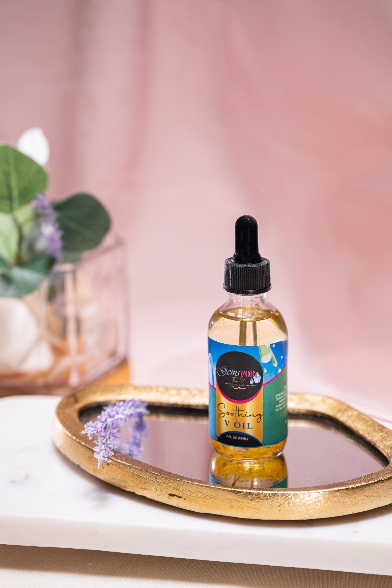 Soothing V Oil – Hydrating Oil for Ingrowns, Dryness & Intimate Self - Care - Gemsforthev