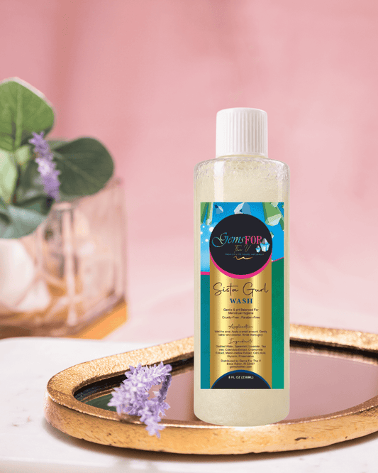 Sista Gurl Wash – Period-Safe Feminine Wash for Odor, Cramps & pH Balance - Gemsforthev